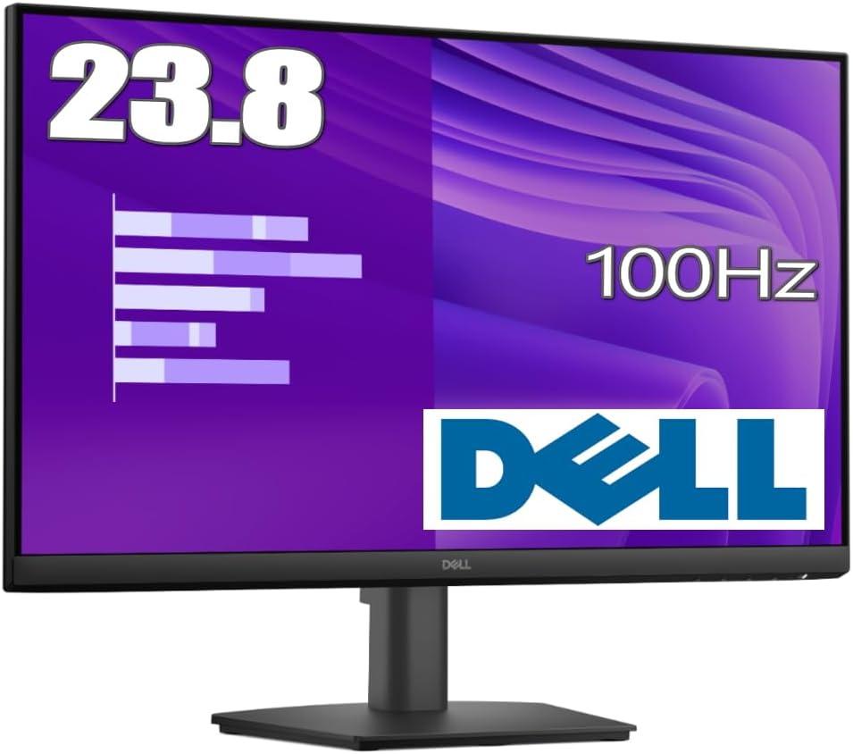 Dell E2425HM: 23,8", Full HD, 100 Гц, IPS, черный