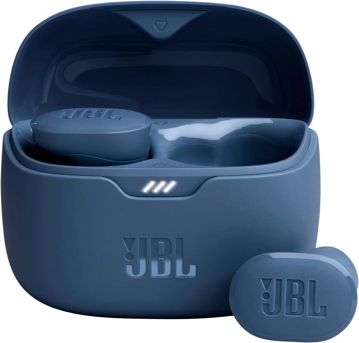 JBL Tune Buds — TWS-наушники с активным шумоподавлением, Bluetooth 5.3, синие